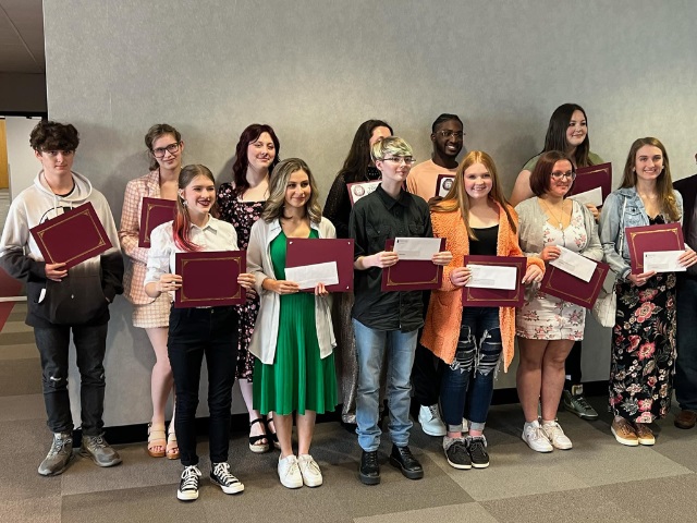 Photo of the Young Writers Competition Students