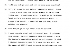 Mary Belle Mason Interview Page 2