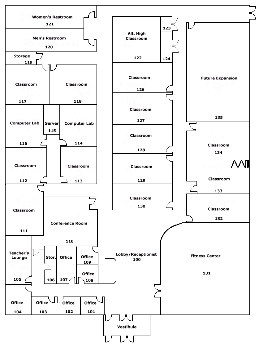 SCC Anna center map