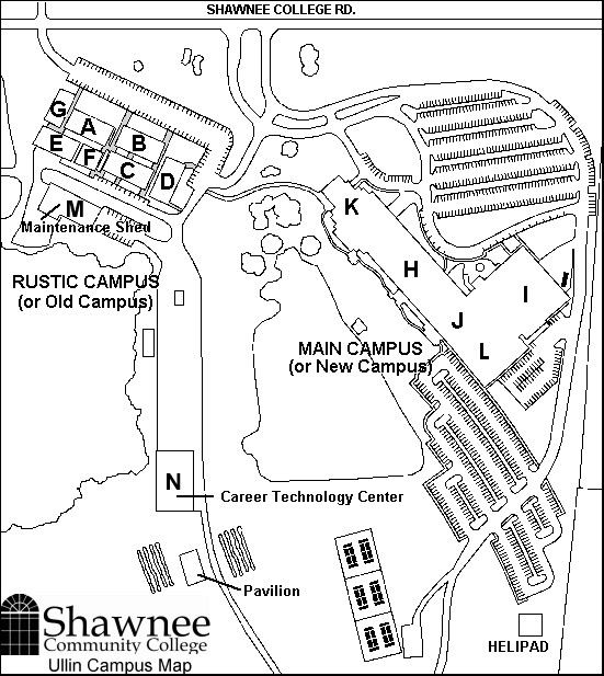 Main Campus Maps Shawnee Community College