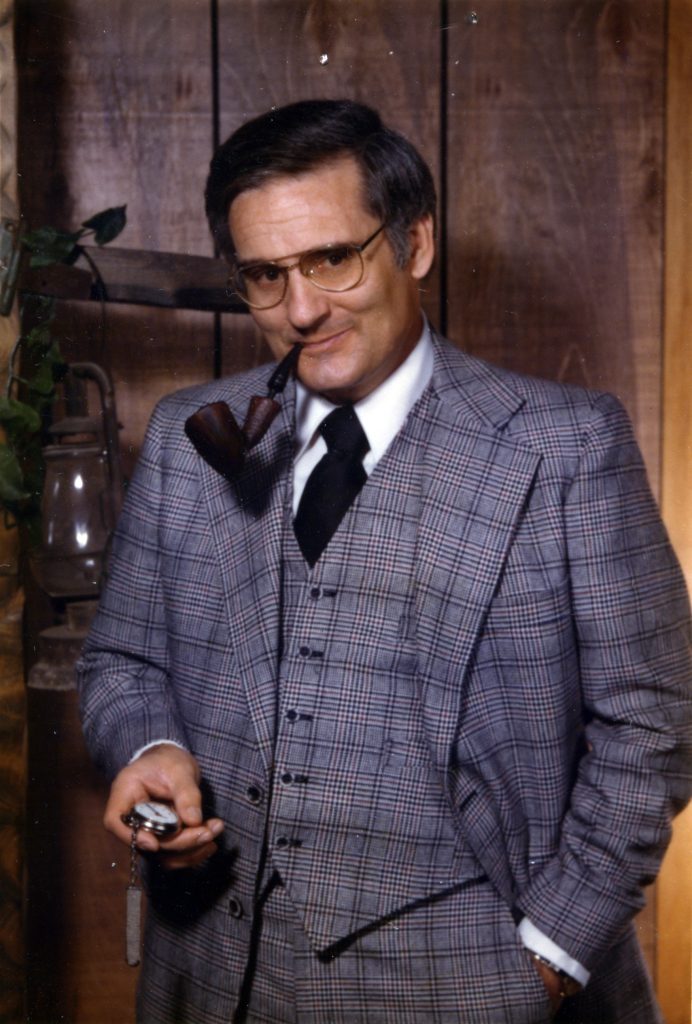 Dr. Klaus with Pipe and Suit