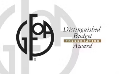 GFOA Distinguished Budget Presentation Award