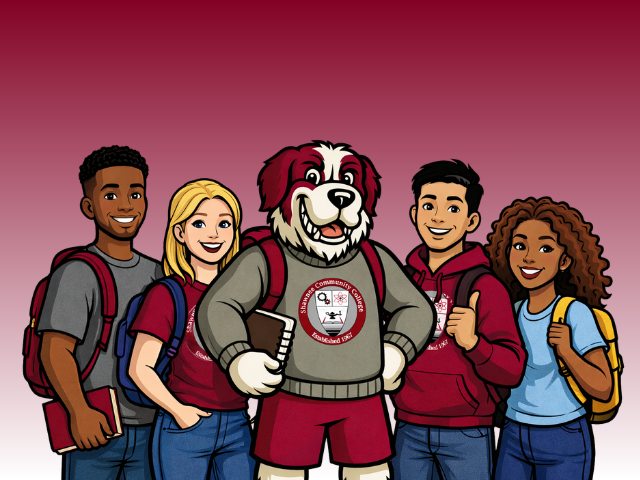 Bernie with Students